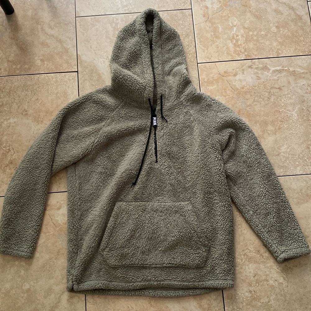 PINK Sherpa Sweater